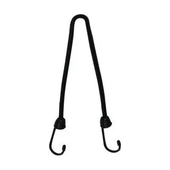 Gumicuk "pavouk" délka/průměr popruhu 450/10 mm se zakončeními pomocí drátových háků, OXFORD (černý, homologace TUV/GS)