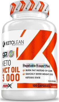 Amix KetoLean Keto MCT Oil 100 cps.