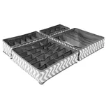 TZB Skuff organizér na prádlo šedý/bílý…