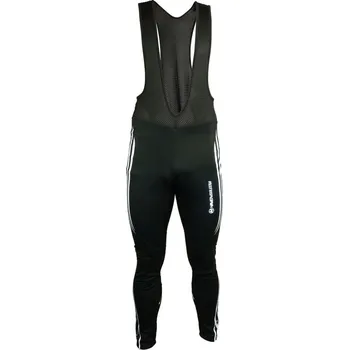 Cyklistické kalhoty HAVEN Cyklistické kalhoty dlouhé s laclem - ISOLEERA - černá/bílá L