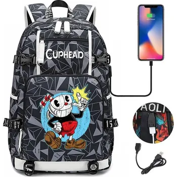 Dětský batoh Dětský vodotěsný batoh s USB nabíjením - 016