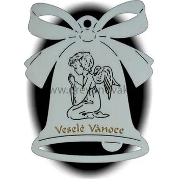 Vánoční dekorace Vánoční ozdoba ZVONEK č.1100