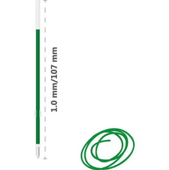 Náplň kuličková MILAN P1 Touch 1,0 mm, zelená