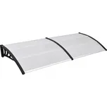 vidaXL Vchodová stříška polykarbonát…