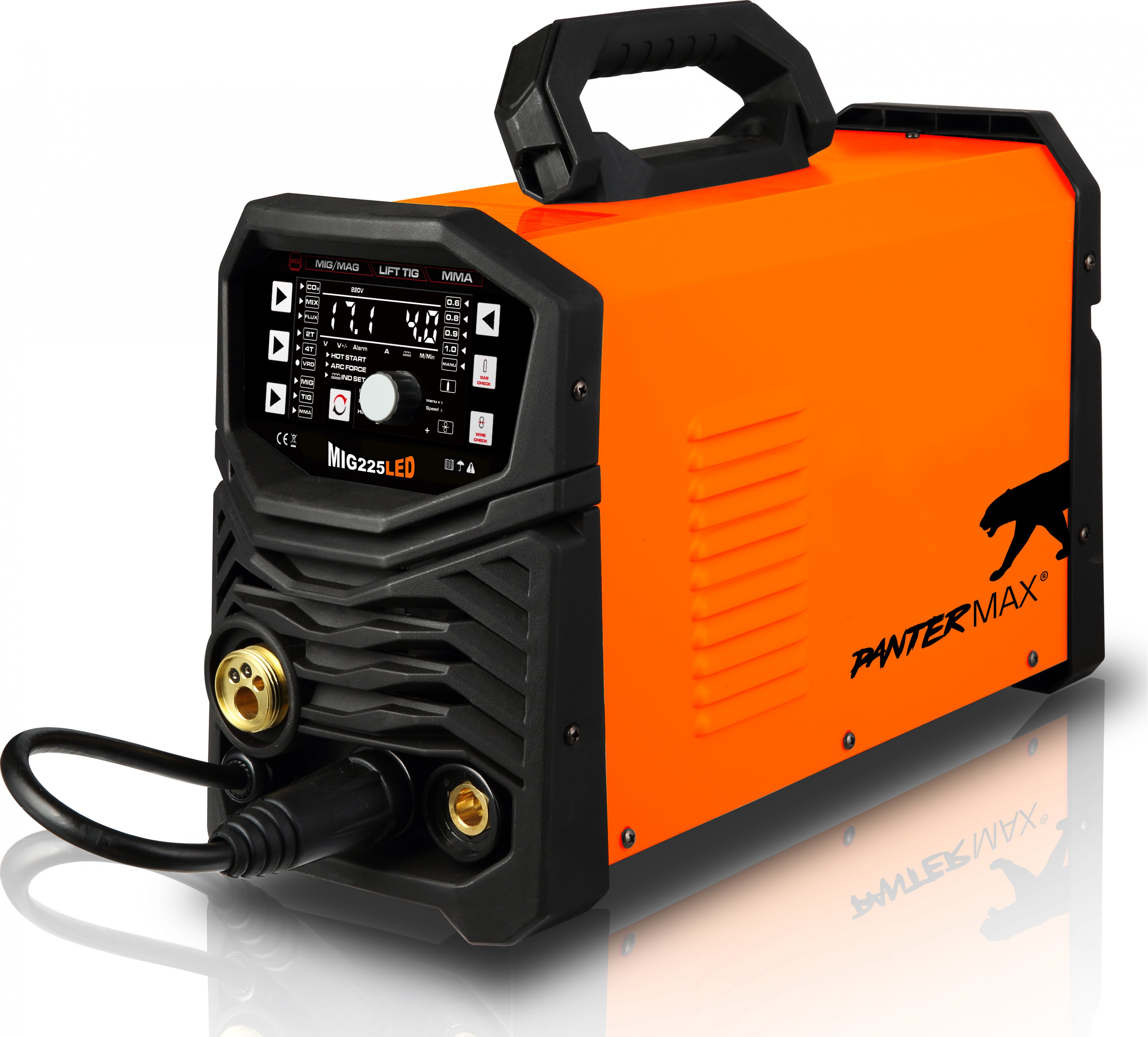 GYS Easymig 130 Schweißgerät – 230 V, Für MIG/MAG, Fülldraht & E-Hand, Mit 150A Brenner