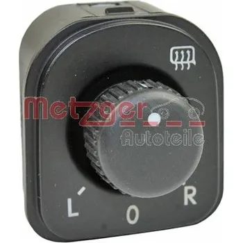Auto zrcátko Spínač, nastavení vnějšího zrcátka METZGER 0916372