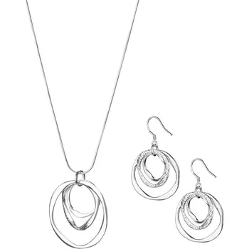 Souprava šperků Souprava náhrdelníku a náušnic KRUHY