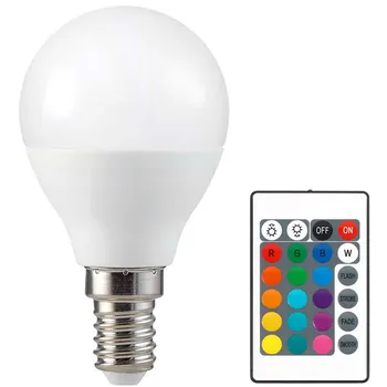 Žárovka V-TAC VT-2234 E14 5W 230V 470lm 3000K + RGB