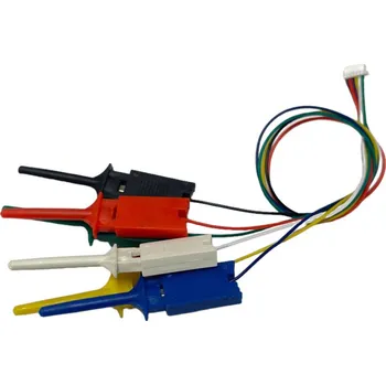 Elektronická stavebnice LaskaKit_cz μŠup-SPI JST-SH 6-pin kabel s testovacím háčkem