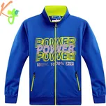 Chlapecká mikina Kugo MM1625 - petrolejová Barva: Petrolejová, Velikost: 134