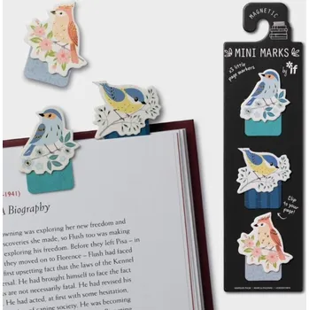 Kniha Záložka do knihy Mini magnetická Ptáčci