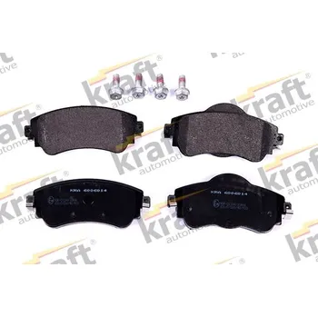 Brzdová destička Sada brzdových destiček, kotoučová brzda KRAFT AUTOMOTIVE 6006014