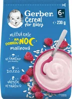 GERBER For Baby Cereal mléčná kaše na dobrou noc 230 g