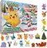 Figurka Jazwares Adventní kalendář 2022 34 ks Pokémon Happy Holydays