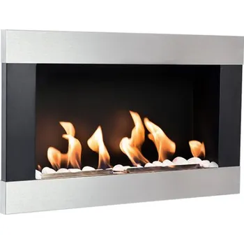 Biokrb BIO FLAME biokrb Easy S Open Nerez Horizontal 65x40 cm