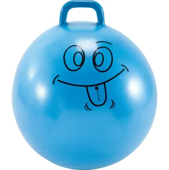 Gymnastický míč DOMYOS Dětský skákací míč na gymnastiku 60 cm modrý MODRÁ