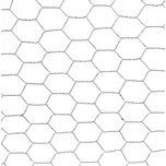 Králičí chovatelské pletivo pozinkované - 25 mm, výška 50 cm, role 10 m