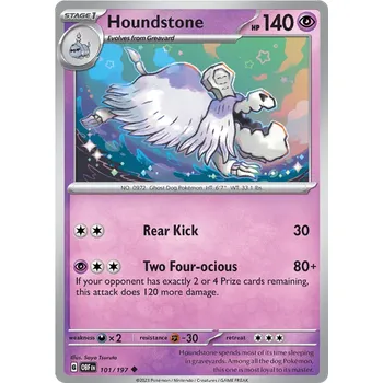 Karetní hra Pokémon TCG Houndstone 101/197