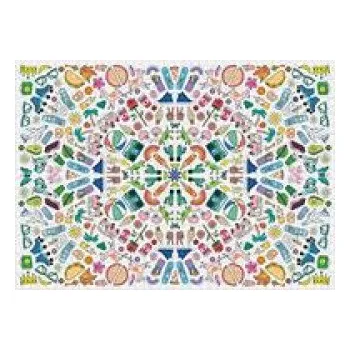 Puzzle So. Many. Stickers. 1,000-Piece Puzzle – Pipsticks (R)+Workman (R) (EN)