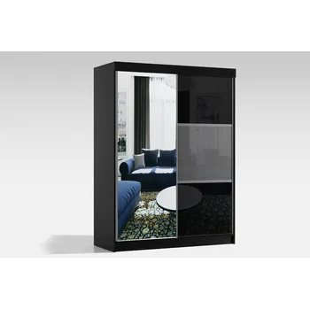 Šatní skříň ARK MAMBA 150 Černá