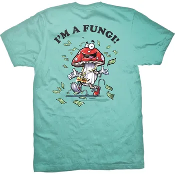 dgk Pánské triko fungi tee celedon