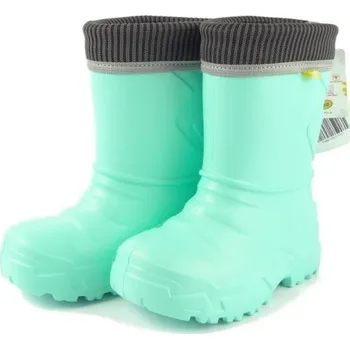 Dívčí bačkory Befado holínky 162 tyrkysové 305, velikost 35