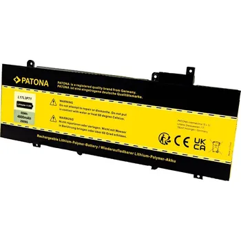 Počítač PATONA pro Lenovo ThinkPad T480S 4800mAh Baterie, pro notebook, pro Lenovo ThinkPad T480S, 4800mAh, 11,55V, Li-Pol, L17L3P71, neoriginální PT2909