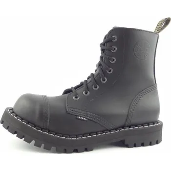 Dámská zimní obuv Steel boty 8 dírek 113/114/O/ crazy černá, velikost 38