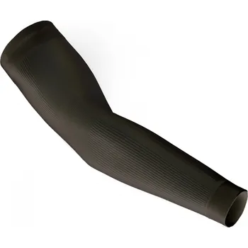 Cyklistické návleky VAN RYSEL Cyklistické návleky na ruce do chladného počasí tvarované černé XL ČERNÁ