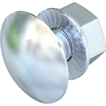 Šroub OBO Bettermann FRSB 6X15 F 6406157 plochý kulatý šroub 6 mm 16 mm ocel pozinkováno žárem 100 ks