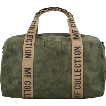 Cestovní dámská koženková kabelka Gita zimní kolekce, tmavě zelená