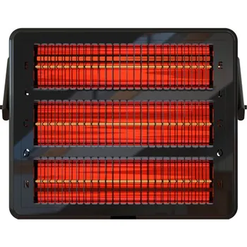 Infrazářič Elcon EIR-TH-6000/5 odolný tepelný infrazářič se třemi trubicemi a dálkovým ovládáním