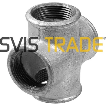 Fitinka Pozinkovaný kříž 1/2" 180 FFFF