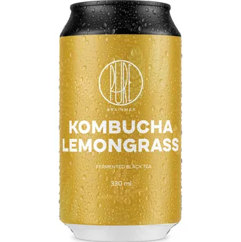 kombuchy BrainMax Pure Kombucha Lemongrass 330 ml