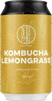 kombuchy BrainMax Pure Kombucha Lemongrass 330 ml