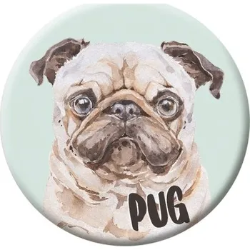 Button (placka) se špendlíkem 44 mm - PUG
