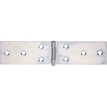 Nábytkové kování Závěs stolu s nýtovaným čepem 40x181 mm sendzimirově pozinkovaný