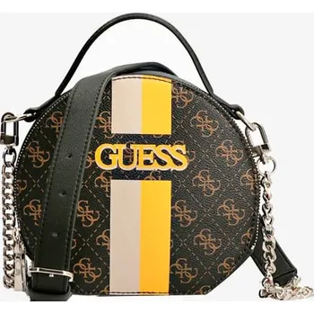 Kabelka Hnědá kabelka Guess Vikky - Barva Hnědá 23297