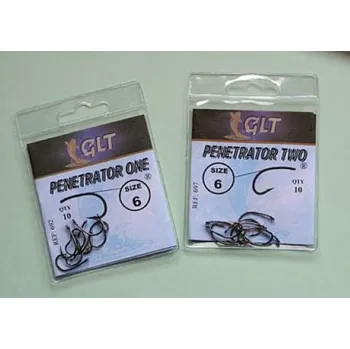Rybářský háček GLT Háčky Penetrator Two Barbless č.2 bez protihrotu