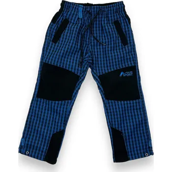 Chlapecké kalhoty Egret Chlapecké outdoorové kalhoty s gumou v pase a bez manžety modré 02 Barva: Modrá, Velikost: 98