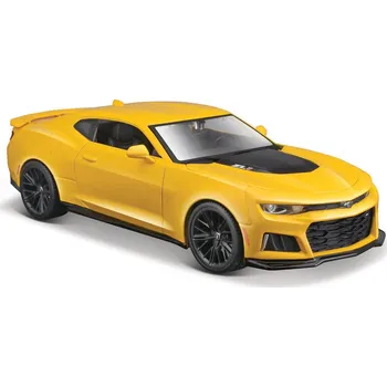 autíčko Maisto Chevrolet Camaro ZL1 2017 1:24 žlutá metalíza - expresní doprava