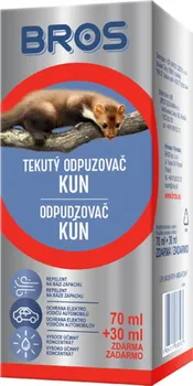 Odpuzovač zvířat BROS Tekutý prostředek na odpuzování kun 100 ml