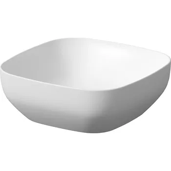 Cersanit Larga umyvadlo na desku čtverec bílá mat 38x38 K677-015