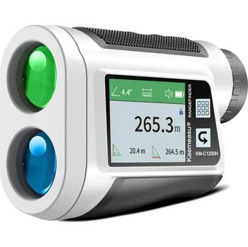 Měřící laser K&F KM-C1200H Golf Rangefinder with Lcd, High Precision 1200m Rechargeable Laser Hunting Rangefinder