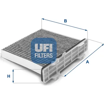 Filtr do auta Filtr, vzduch v interiéru UFI (54.147.00)