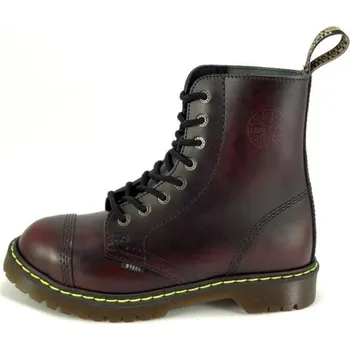 Dámská obuv Steel boty 8 dírek 113/114/AL/KEN/black bordo bordó, velikost 40
