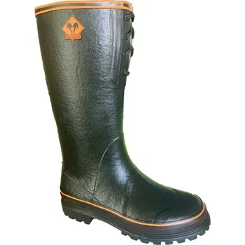 Dámské holínky Dámské zateplené plyšové holínky BIGHORN Dakota Fur 3263 zelené Velikost 40