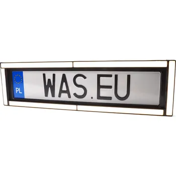 Přední světlomet Držák SPZ s couvacím světlem WAŚ, 12-24V, 1800 lm, EMC