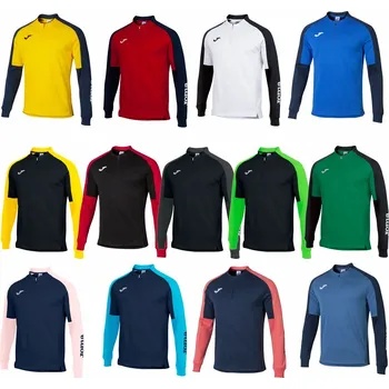 Pánské oblečení Mikina Joma Eco Championship / polozip Velikost: S, Barva: tmavě modrá-růžová - kod 335