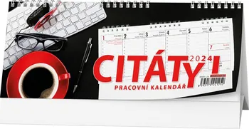 Kalendář Baloušek Tisk Pracovní kalendář Citáty I 2024